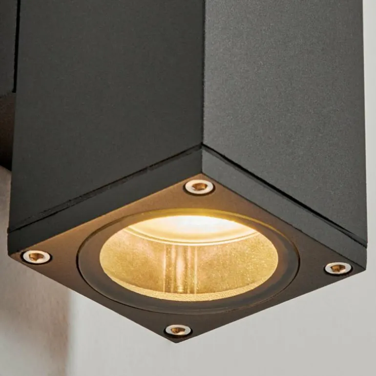 Applique murale d'extérieur Kastari Anthracite, 2 lumières