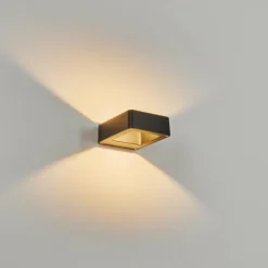 Applique murale d'extérieur Strandbyn LED Noir, 1 lumière