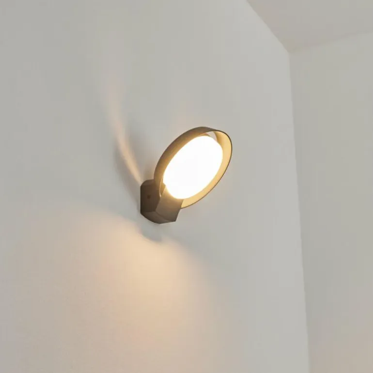 Applique murale d'extérieur Kelo LED Anthracite, 1 lumière
