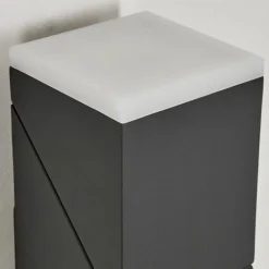 Applique murale d'extérieur Toogong LED Anthracite, 2 lumières, Détecteur de mouvement