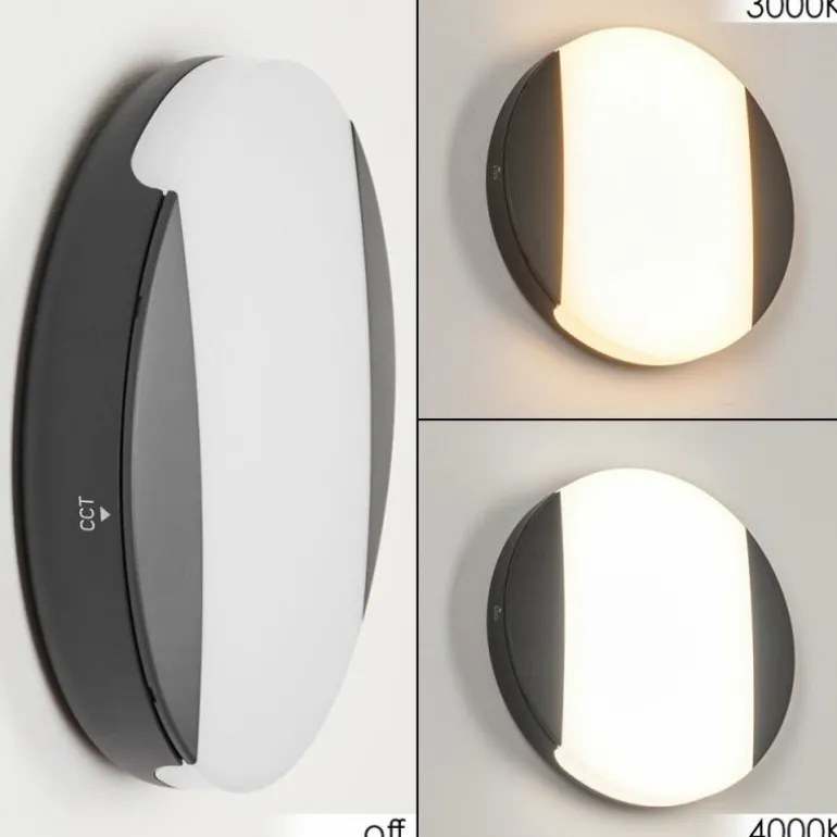 Applique murale d'extérieur Joserand LED Anthracite, 1 lumière