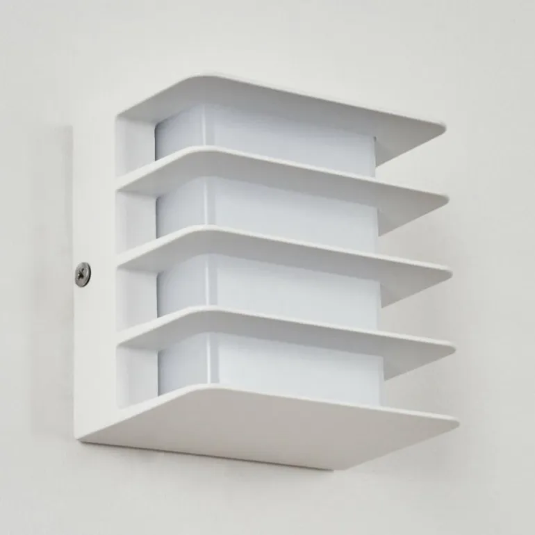 Applique murale d'extérieur Guichard LED Blanc, 1 lumière