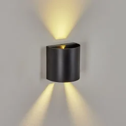 Applique murale d'extérieur Arteaga LED Noir, 1 lumière