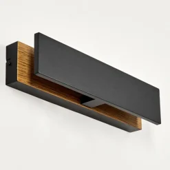 Applique murale d'extérieur Berna LED Couleur bois, 1 lumière
