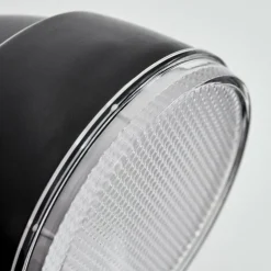 Applique murale d'extérieur Anyarhwi LED Noir, 2 lumières, Détecteur de mouvement