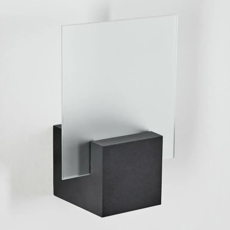 Applique murale d'extérieur Aasbo LED Noir, 1 lumière