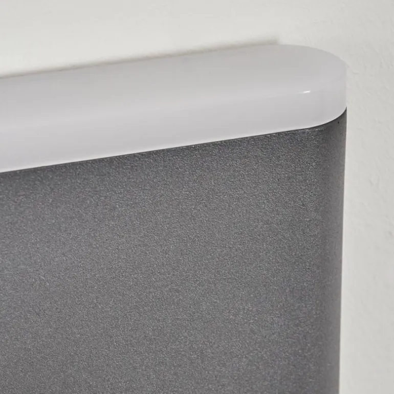 Applique murale d'extérieur Grude LED Anthracite, 2 lumières