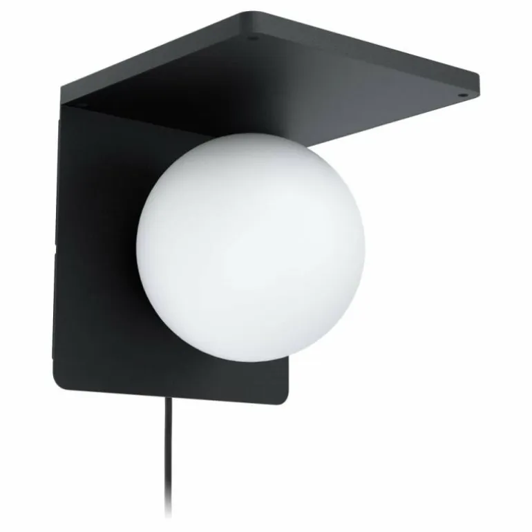 Applique murale EGLO CIGLIE Noir, 1 lumière
