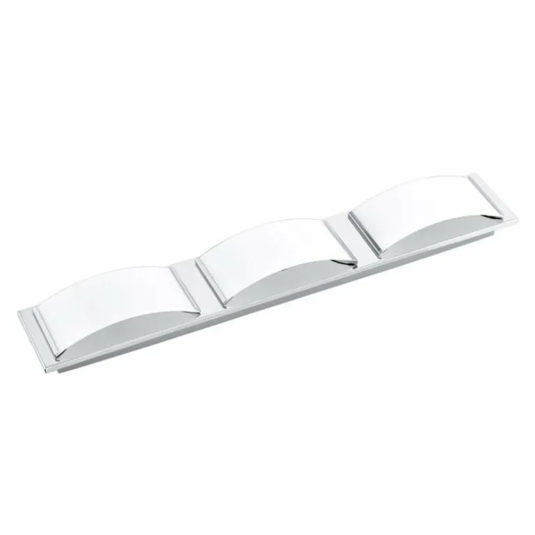 Applique murale Eglo WASAO 1 LED Chrome, 3 lumières