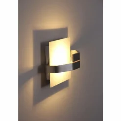 Applique murale Elesi Luce LED Argenté, 1 lumière