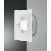 Applique murale Fabas Luce Bali LED Argenté, 1 lumière