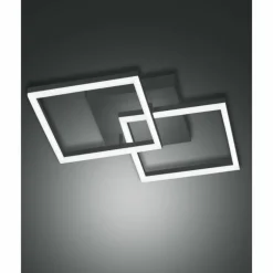 Applique murale Fabas Luce Bard LED Anthracite, 1 lumière