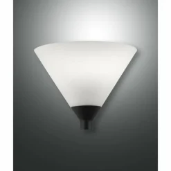 Applique murale Fabas Luce Vincent Noir, 1 lumière