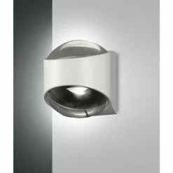 Applique murale Fabas Luce Remy LED Blanc, 1 lumière
