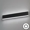 Applique murale Fischer & Honsel Muur LED Noir, 1 lumière
