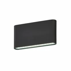 Applique murale Fischer & Honsel Scone LED Noir, 2 lumières
