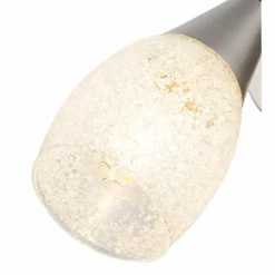 Applique murale Globo KRISTALL Nickel mat, 1 lumière
