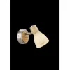 Applique murale Globo Nickel mat, 1 lumière