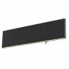 Applique murale Globo SIEGFRIED LED Noir, 1 lumière