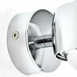 Applique murale Hofstein Sapri Chrome, 1 lumière