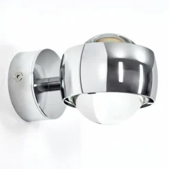 Applique murale Hofstein Sapri Chrome, 1 lumière