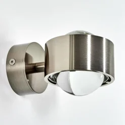 Applique murale Hofstein Sapri Nickel mat, 1 lumière