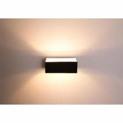 Applique murale Ideallux BOX AP2 Noir, 2 lumières