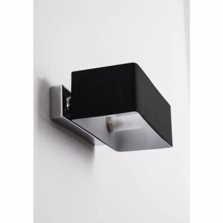 Applique murale Ideallux BOX AP2 Noir, 2 lumières