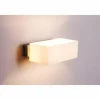 Applique murale Ideallux BOX AP2 Chrome, 2 lumières