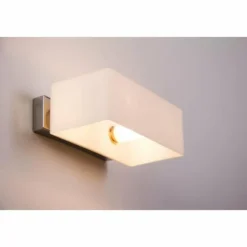 Applique murale Ideallux BOX AP2 Chrome, 2 lumières