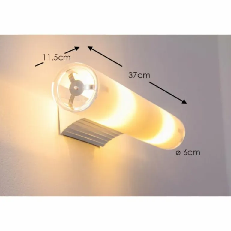 Applique murale Ideallux CAMERINO AP2 Aluminium, 2 lumières