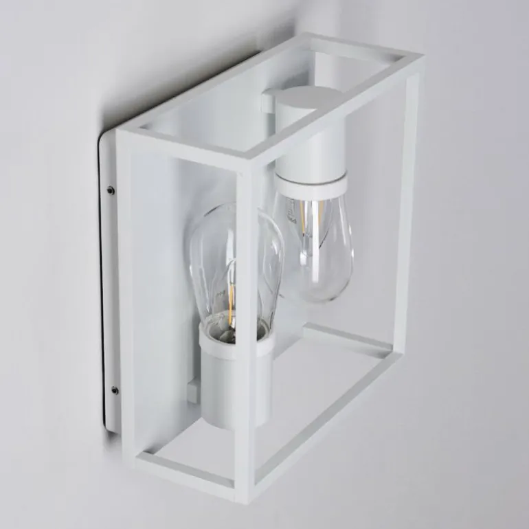 Applique murale Karlsborg Blanc, 2 lumières
