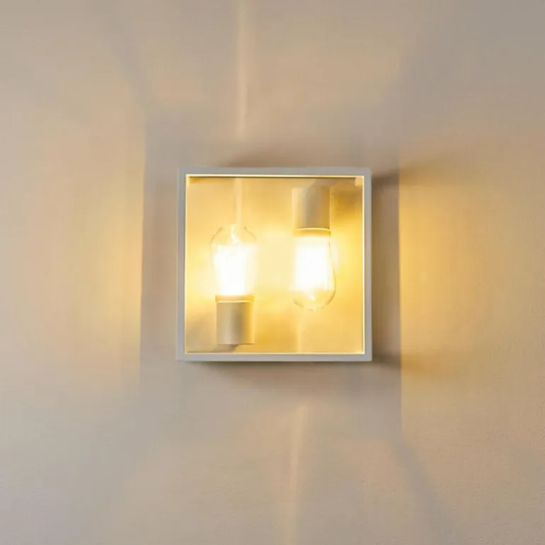 Applique murale Karlsborg Blanc, 2 lumières