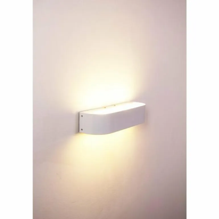 Applique murale LED Trio Blanc, 2 lumières