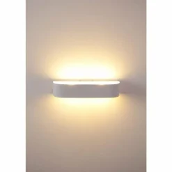 Applique murale LED Trio Blanc, 2 lumières