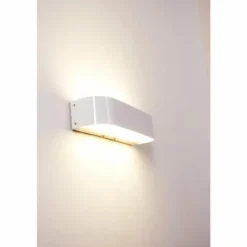 Applique murale LED Trio Blanc, 2 lumières