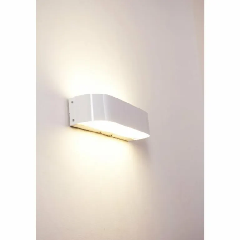 Applique murale LED Trio Blanc, 2 lumières
