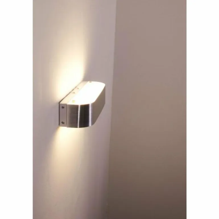Applique murale LED Trio Aluminium, 1 lumière
