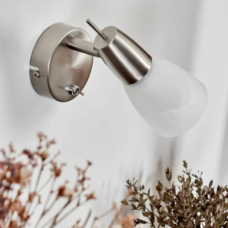 Applique murale Lejsta LED Nickel mat, 1 lumière