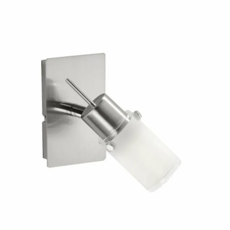 Applique murale Leuchten Direkt MAX LED Acier inoxydable, 1 lumière