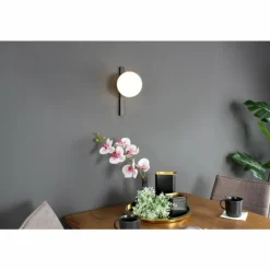 Applique murale Luce Design PLUTO Noir, 1 lumière