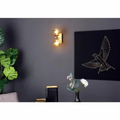 Applique murale Luce Design NEPTUN Laiton, 2 lumières