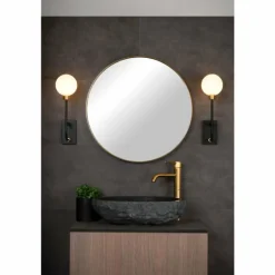 Applique murale Lucide BEREND Noir, 1 lumière