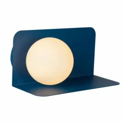 Applique murale Lucide BONNI Bleu, 1 lumière