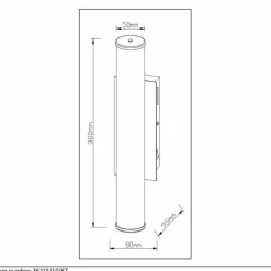 Applique murale Lucide GRANEL LED Albâtre, 1 lumière