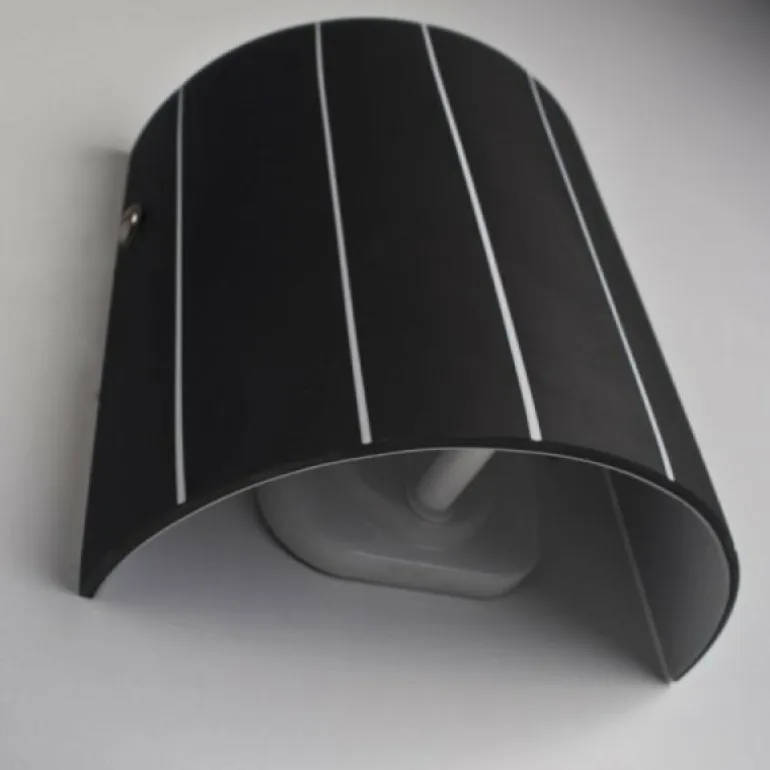 Applique murale Lucide Lino Noir, 1 lumière