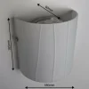 Applique murale Lucide Lino Blanc, 1 lumière