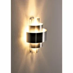 Applique murale Lucillo Aluminium, 1 lumière