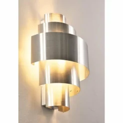 Applique murale Lucillo Aluminium, 1 lumière