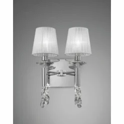 Applique murale Mantra TIFFANY Chrome, 2 lumières